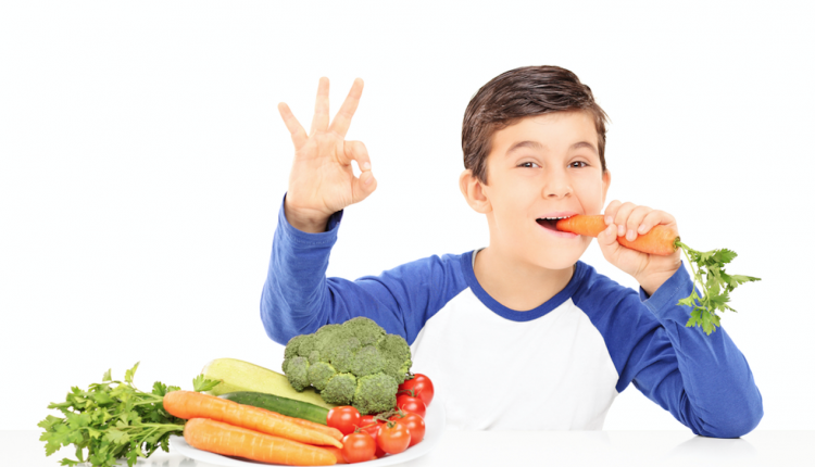 kokių daržovių reikia augančiam vaikui?